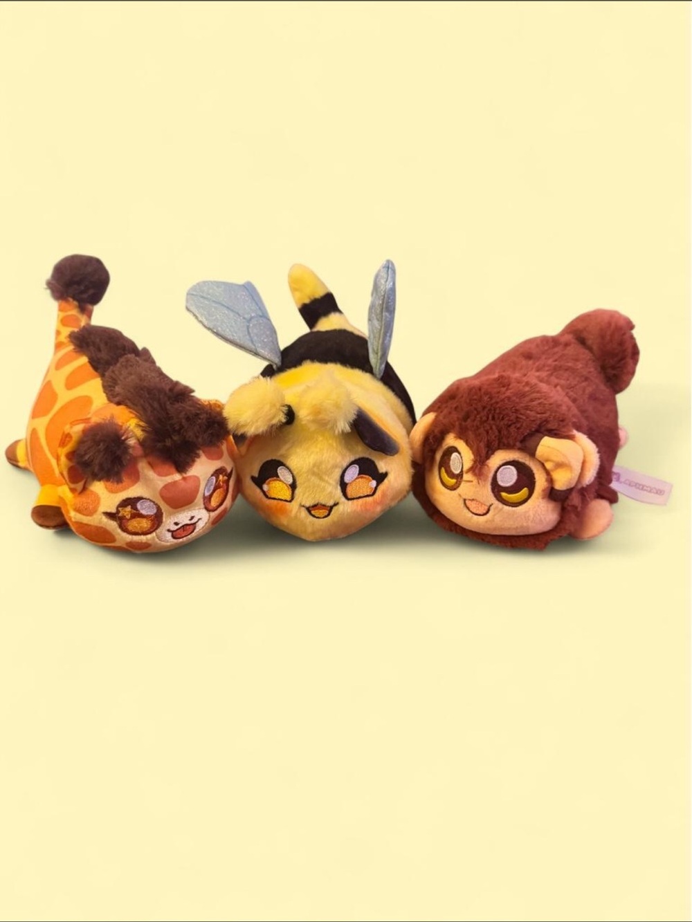 Set of three 6” Aphmau Safari Plushies